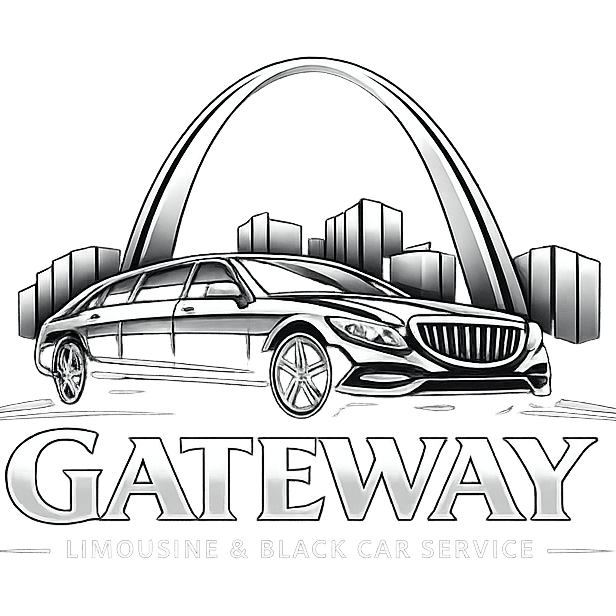 Stylized logo for Gateway limousine service